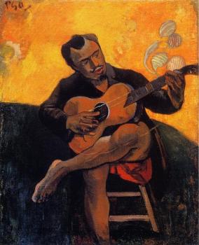 Paul Gauguin : The Guitar Player